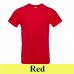 TU03T B&C #E190 unisex T-Shirt red